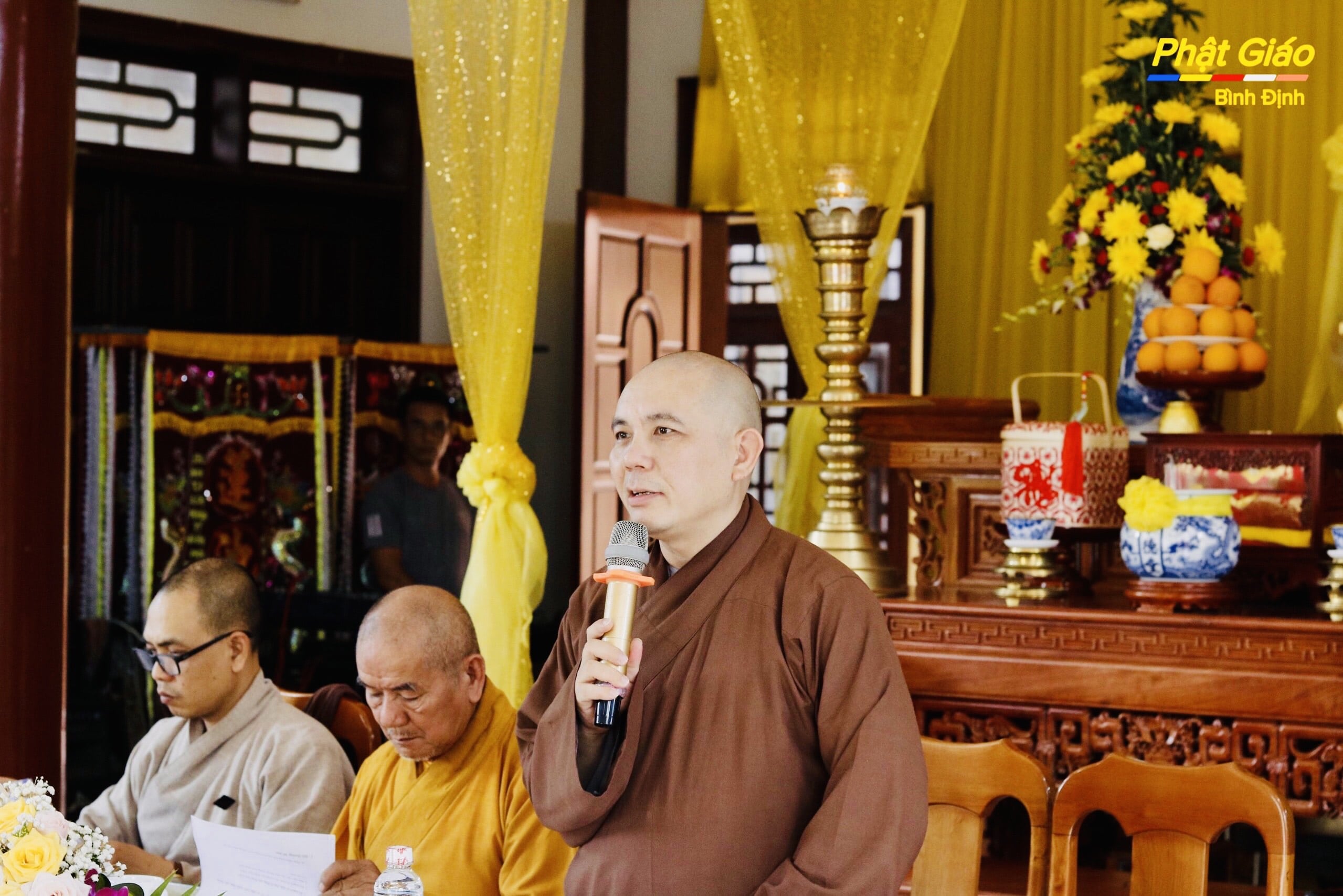 An Nhơn: Ban Trị sự GHPGVN thị xã An Nhơn họp mở rộng triển khai công tác Đại lễ Phật Đản PL.2567